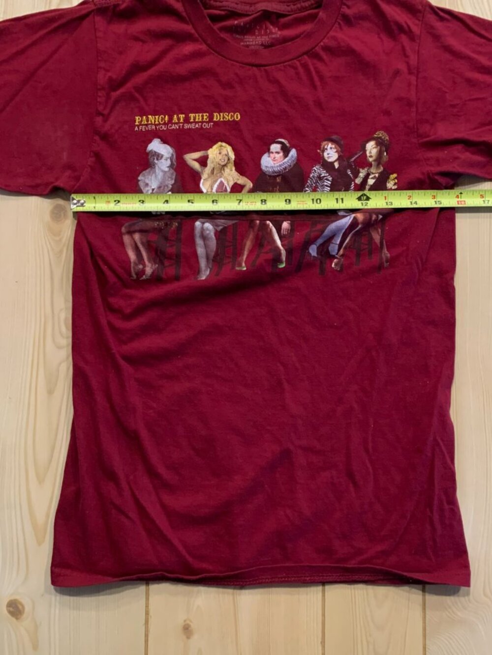 Panic! At The Disco A Fever You Can't Sweat Out Band Music Emo T-Shirt Women's M - Picture 3 of 6